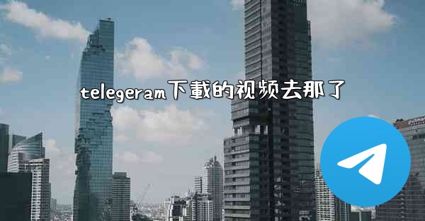 telegeram下載的视频去那了