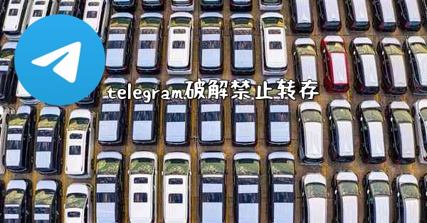telegram破解禁止转存
