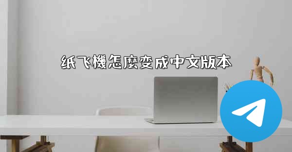 纸飞機怎麼变成中文版本