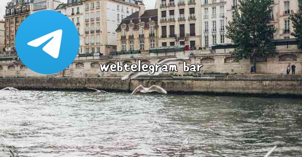 webtelegram bar