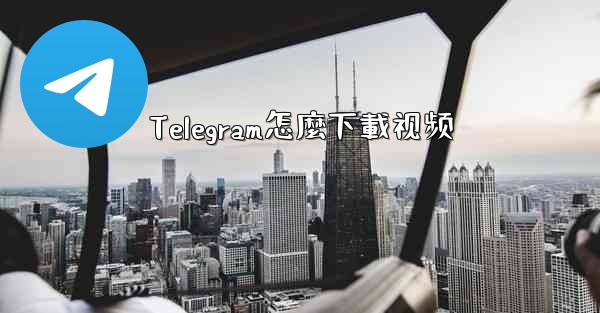 Telegram怎麼下載视频