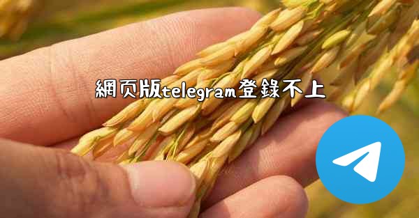 網页版telegram登錄不上