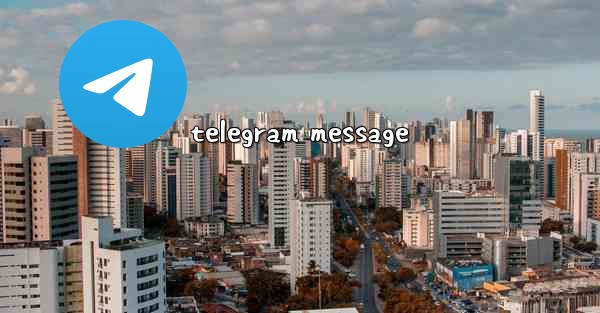 telegram message