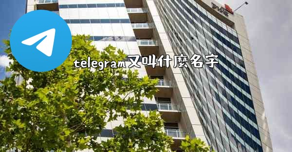 telegram又叫什麼名字