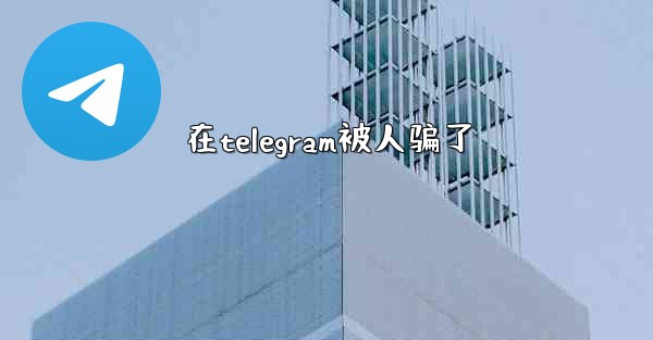 在telegram被人骗了