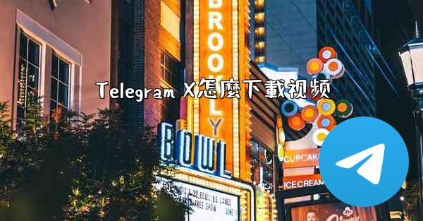 Telegram X怎麼下載视频