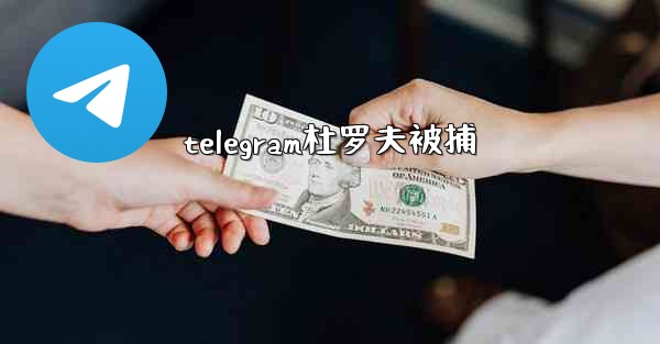 telegram杜罗夫被捕