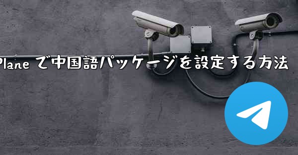Paper Plane で中国語パッケージを設定する方法
