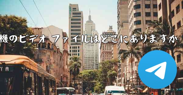 紙飛行機のビデオ ファイルはどこにありますか