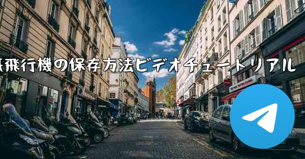 紙飛行機の保存方法ビデオチュートリアル