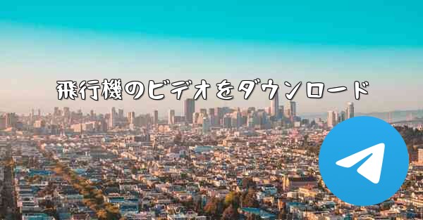 飛行機のビデオをダウンロード