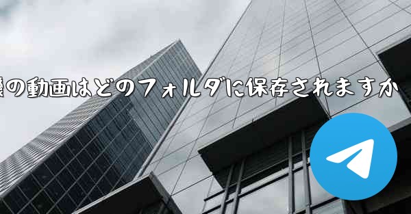 紙飛行機の動画はどのフォルダに保存されますか