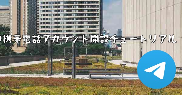 紙飛行機の携帯電話アカウント開設チュートリアル