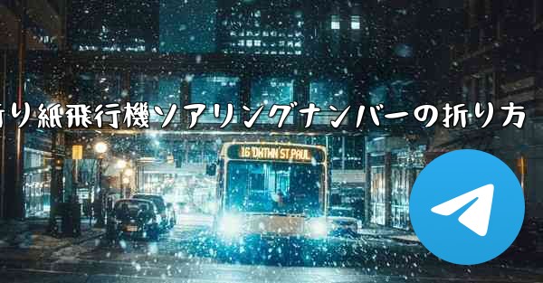 折り紙飛行機ソアリングナンバーの折り方