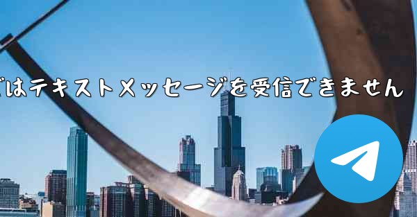 Paper Planeの国内携帯電話番号ではテキストメッセージを受信できません