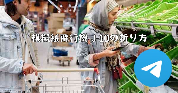 模擬紙飛行機 J-10の折り方