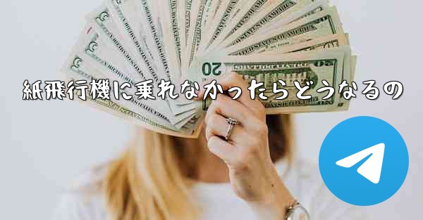 紙飛行機に乗れなかったらどうなるの