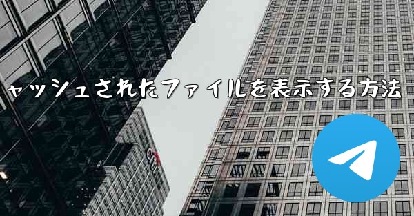 紙飛行機でキャッシュされたファイルを表示する方法