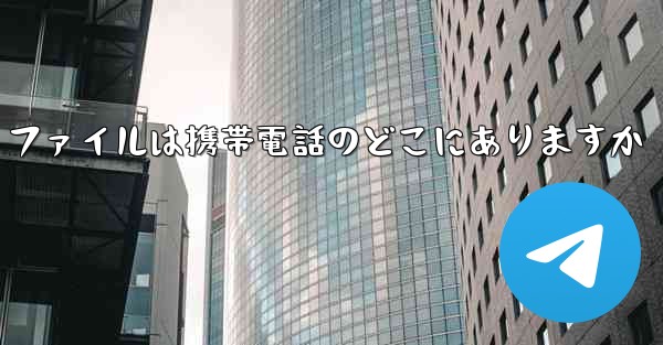 紙飛行機のビデオ ファイルは携帯電話のどこにありますか