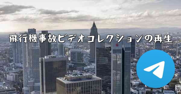 飛行機事故ビデオコレクションの再生