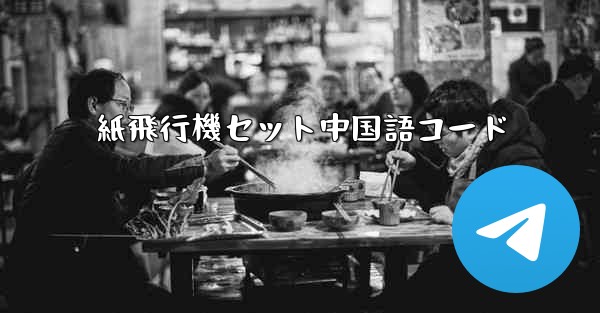 紙飛行機セット中国語コード