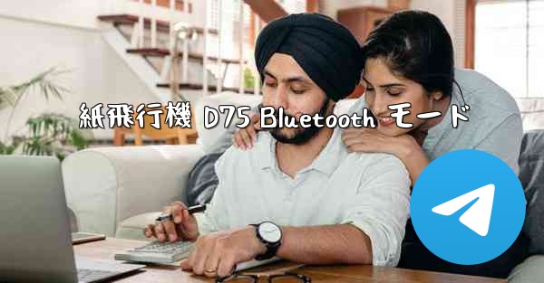 紙飛行機 D75 Bluetooth モード