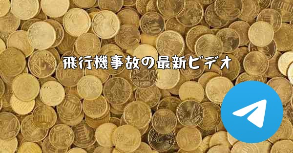 飛行機事故の最新ビデオ