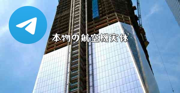 本物の航空機実体