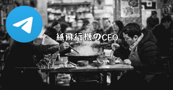 紙飛行機のCEO