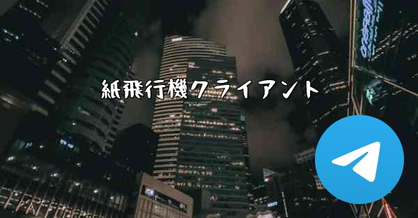 紙飛行機クライアント