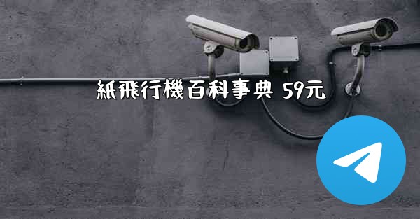 紙飛行機百科事典 59元