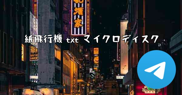 紙飛行機 txt マイクロディスク