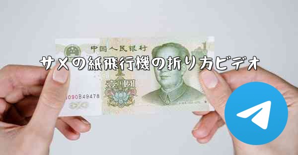 サメの紙飛行機の折り方ビデオ