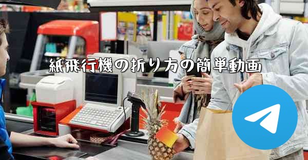 紙飛行機の折り方の簡単動画